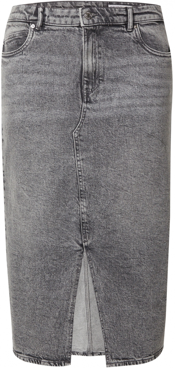 Vero Moda Curve Sukňa 'VMCVeri'  sivý denim