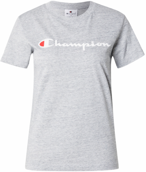 Champion Authentic Athletic Apparel Tričko  svetlosivá / červená / biela