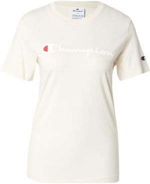 Champion Authentic Athletic Apparel Tričko  pastelovo žltá / červená / biela