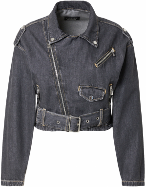 GUESS Prechodná bunda 'Sandy'  čierny denim