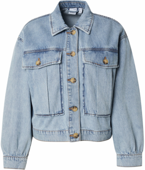 VERO MODA Prechodná bunda  modrá denim