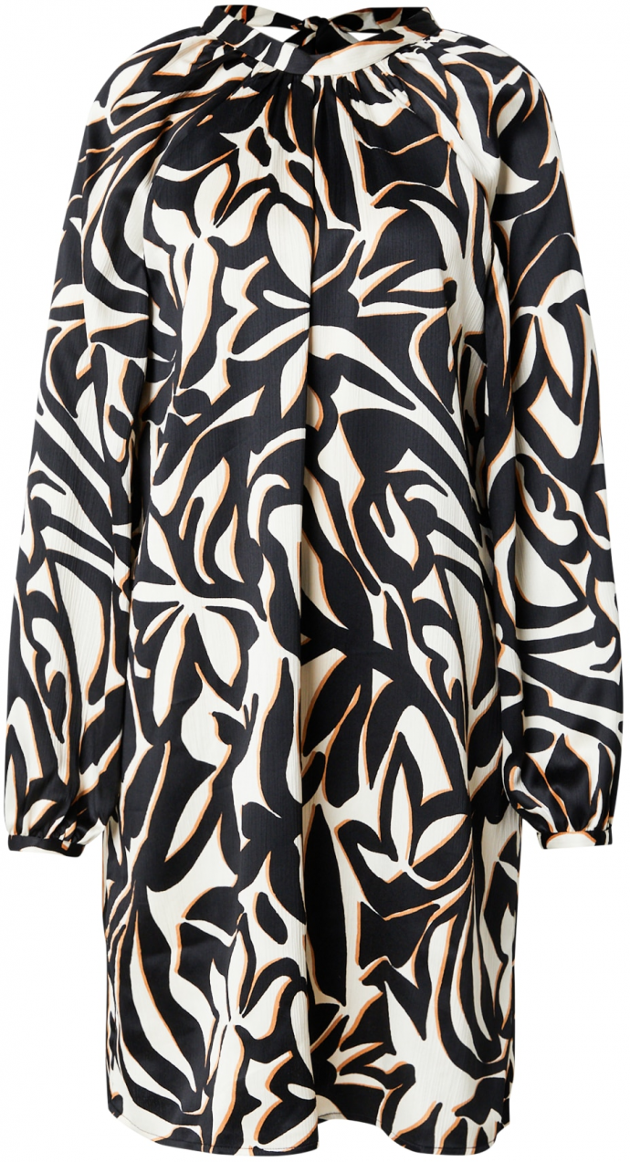 VERO MODA Šaty 'VMVEGA'  béžová / piesková / čierna