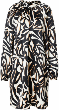 VERO MODA Šaty 'VMVEGA'  béžová / piesková / čierna