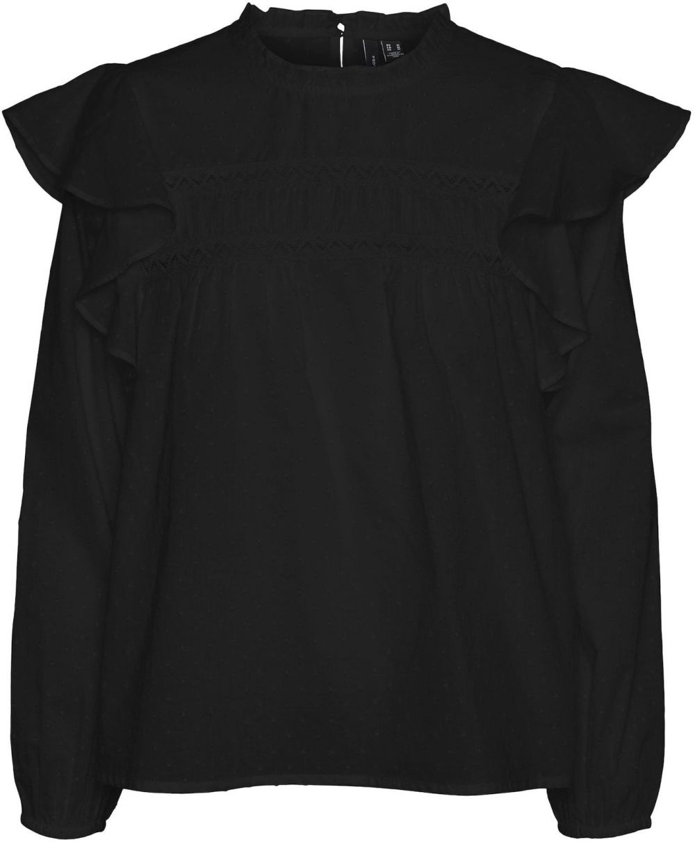 VERO MODA Blúzka 'VMTrine'  čierna