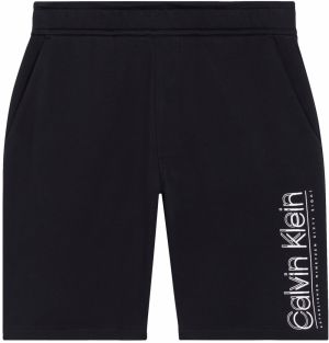 Calvin Klein Nohavice  čierna / biela