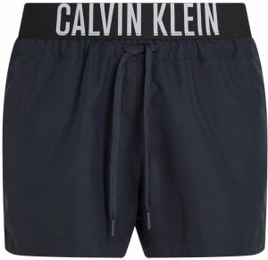 Calvin Klein Swimwear Plavecké šortky  námornícka modrá / biela