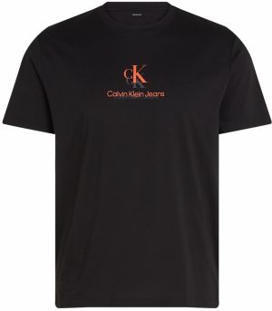 Calvin Klein Jeans Plus Tričko 'SHADOW'  čierna