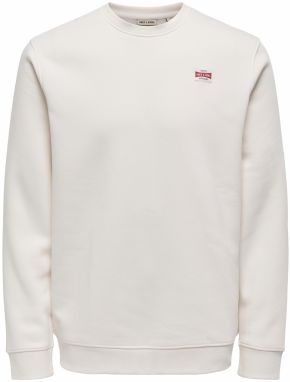 Only & Sons Mikina 'ONSDawson'  šedobiela