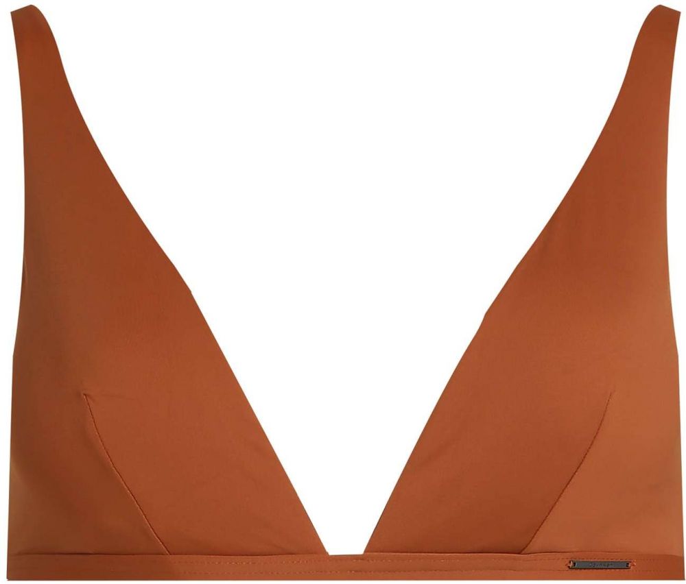 Calvin Klein Swimwear Bikinový top  koňaková
