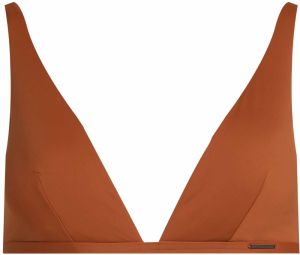 Calvin Klein Swimwear Bikinový top  koňaková