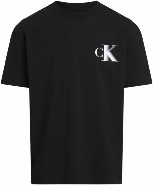 Calvin Klein Jeans Plus Tričko  čierna / biela