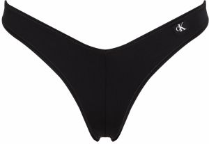 Calvin Klein Swimwear Bikinové nohavičky  čierna / biela