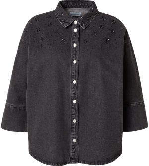 ONLY Carmakoma Blúzka 'CARGrace'  čierny denim