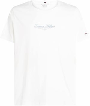 Tommy Hilfiger Curve Tričko  opálová / biela