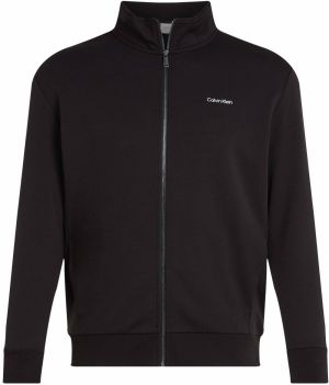 Calvin Klein Big & Tall Tepláková bunda  čierna / biela