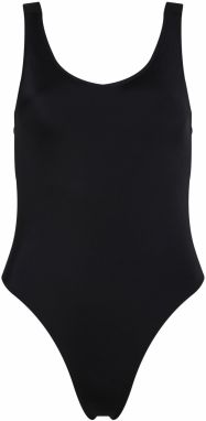 Calvin Klein Swimwear Jednodielne plavky  čierna / biela