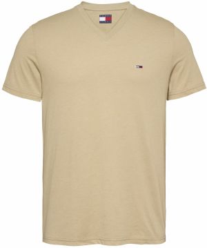 Tommy Jeans Tričko  béžová