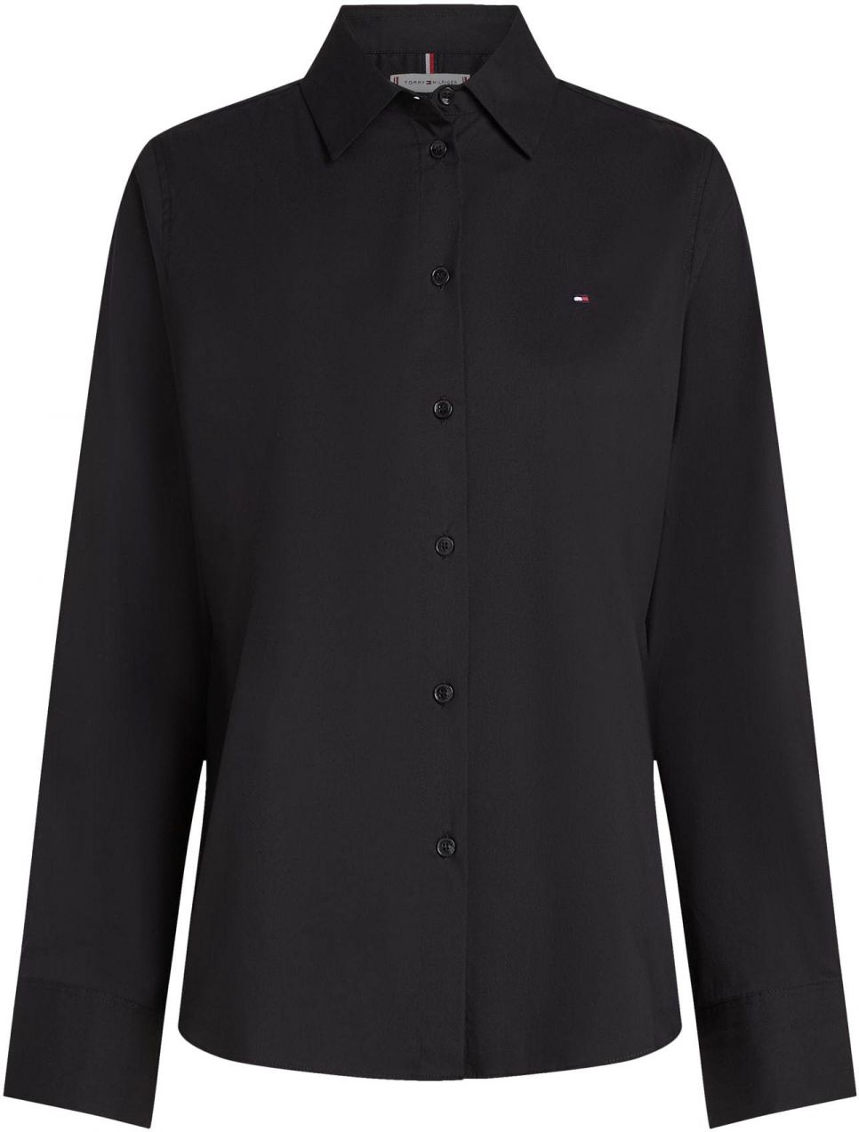TOMMY HILFIGER Blúzka 'ESS'  čierna