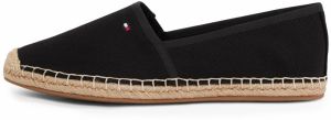 TOMMY HILFIGER Espadrilky  čierna