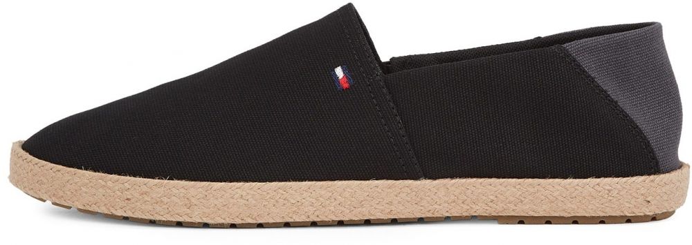 TOMMY HILFIGER Espadrilky  čierna