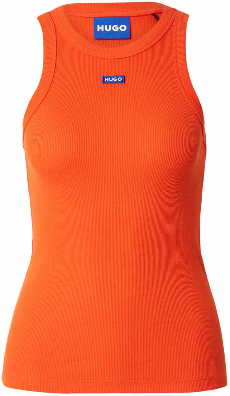 HUGO Top  oranžová