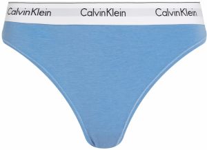 Calvin Klein Underwear Plus Tangá  svetlomodrá / čierna / biela