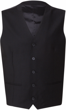 Jack & Jones Premium Vesta k obleku 'JPRTheo'  čierna