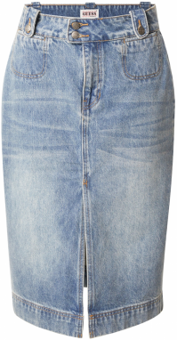 GUESS Originals Sukňa  modrá denim