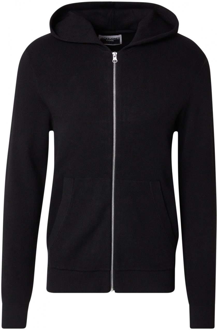 JACK & JONES Kardigán 'JCOCALEB'  čierna