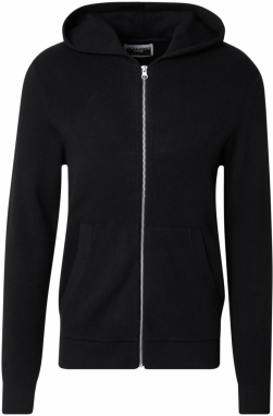JACK & JONES Kardigán 'JCOCALEB'  čierna