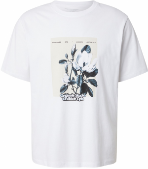 JACK & JONES Tričko 'JORASTORIA'  biela