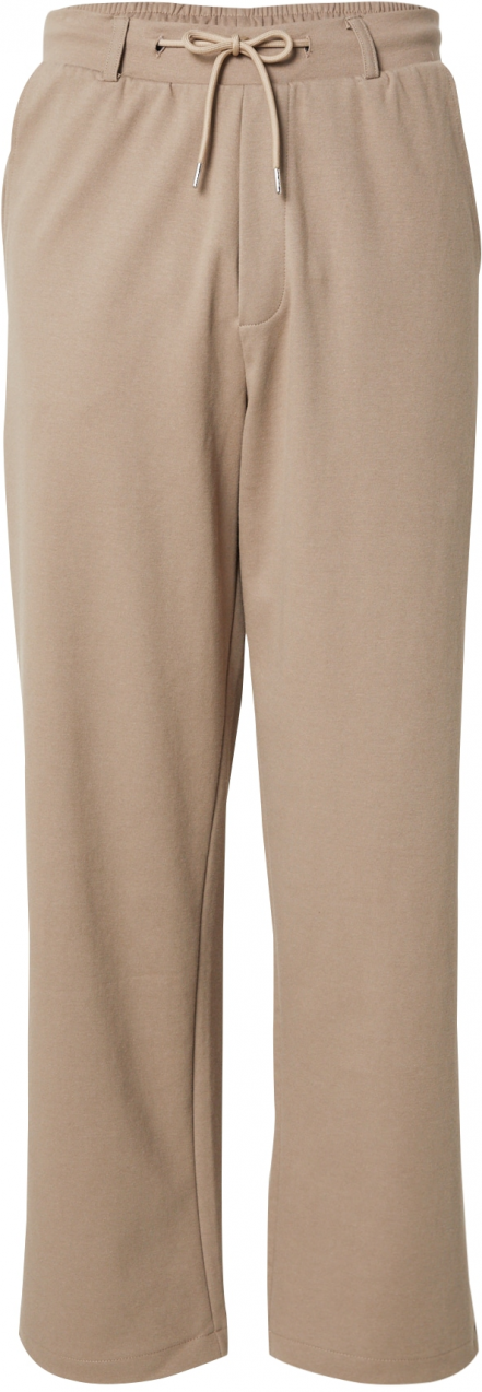 JACK & JONES Nohavice  tmavobéžová