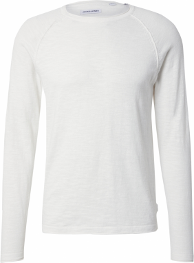 JACK & JONES Sveter 'JJEBreeze'  biela