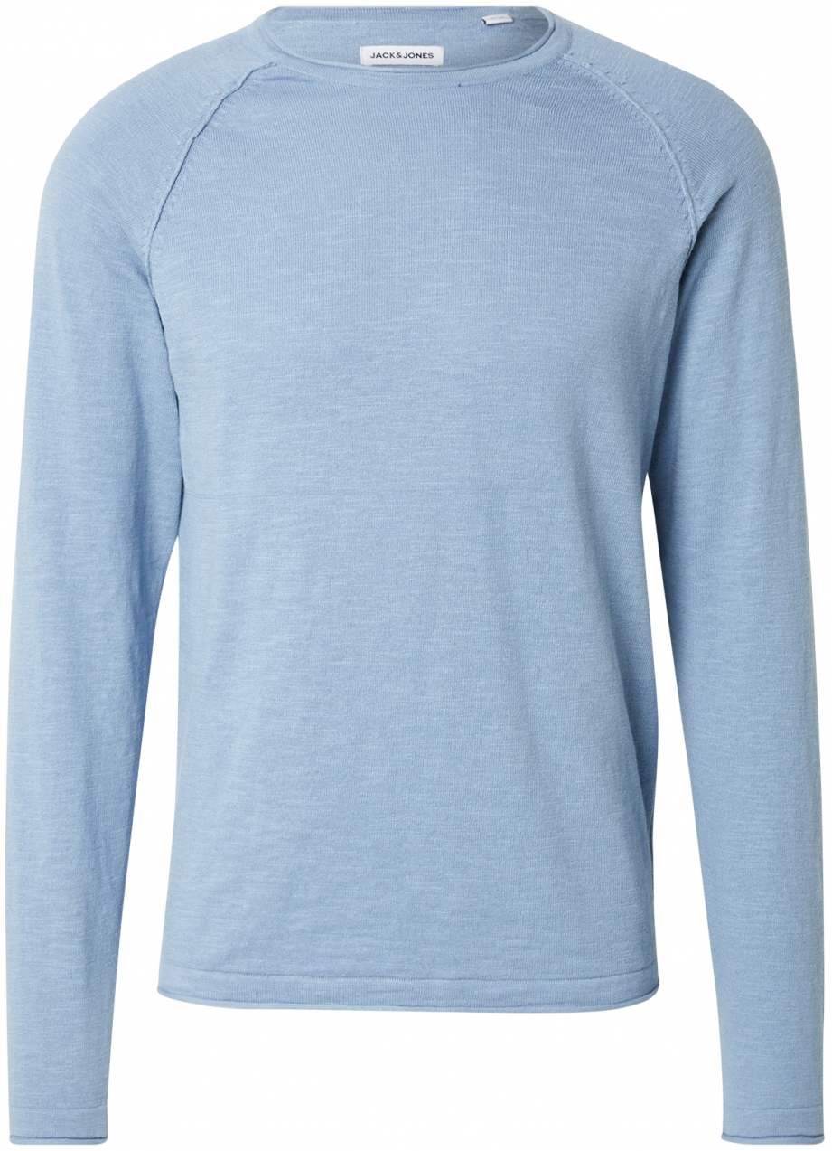 JACK & JONES Sveter 'JJEBreeze'  modrosivá