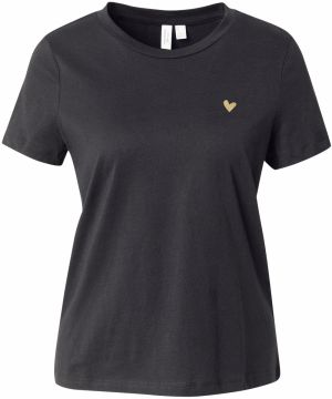 VERO MODA Tričko 'VMVIVA'  horčicová / čierna