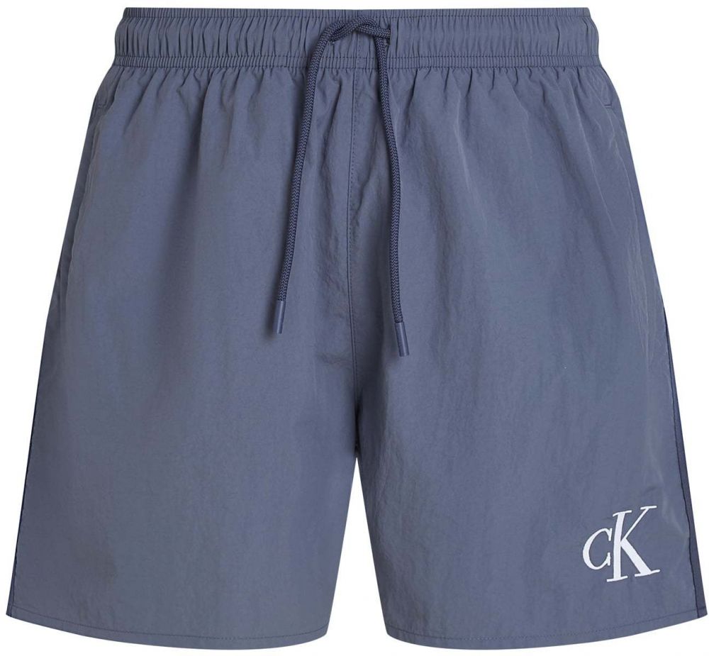 Calvin Klein Swimwear Plavecké šortky  zafírová / biela