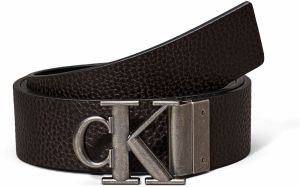 Calvin Klein Jeans Opasky  tmavohnedá