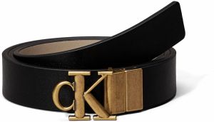 Calvin Klein Jeans Opasky  béžová / čierna