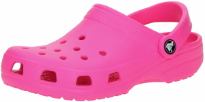 Crocs Otvorená obuv 'Classic'  ružová / čierna / biela