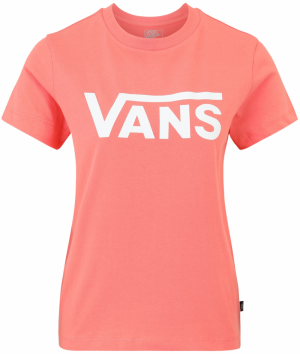VANS Tričko 'FLYING'  ružová / čierna / biela