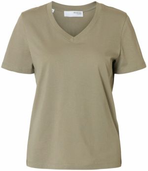 SELECTED FEMME Tričko 'SLFEssential'  sivá