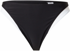 Abercrombie & Fitch Bikinové nohavičky  čierna / biela