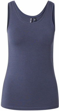 PIECES Top 'Sirene'  tmavomodrá