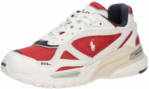 Polo Ralph Lauren Nízke tenisky 'TRACKSTR 275'  námornícka modrá / tmavočervená / biela / šedobiela