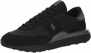 Polo Ralph Lauren Nízke tenisky 'TRAIN 89'  sivá / čierna