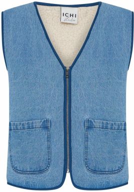 ICHI Vesta 'HIRAMO'  modrá denim