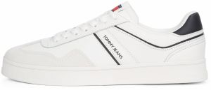 Tommy Jeans Nízke tenisky 'The Greenwich'  nebielená / tmavomodrá / červená / čierna