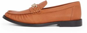 TOMMY HILFIGER Papuče  koňaková / zlatá
