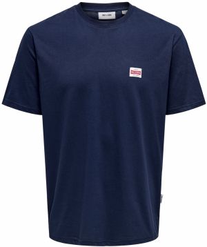 Only & Sons Tričko 'ONSDAWSON'  tmavomodrá