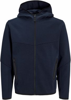 JACK & JONES Tepláková bunda 'JCOFusion'  tmavomodrá